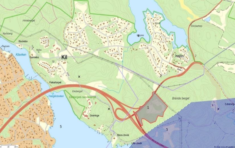 6.2 Natur-och kulturmiljö 6.2.1 Inledning Ingen mark i anslutning till det aktuella planområdet är idag detaljplanelagt.
