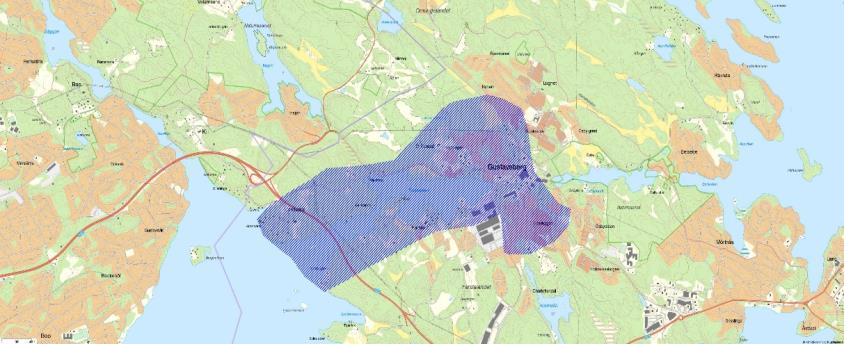 1600-talet. Området som präglas av 1800-talets patriarkaliska industrisamhälle samt 1900-talets industri med anknytning till folkhemstanken.