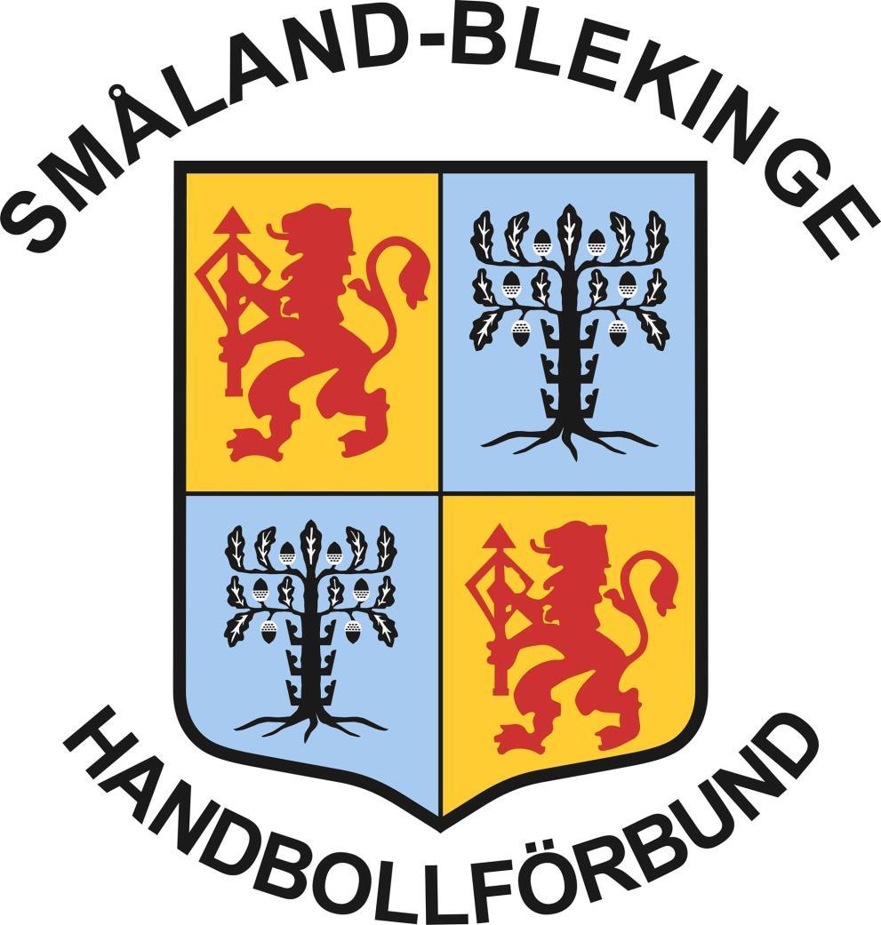 Senast uppdaterat: 2019-09-30 Planeringsdokument 2019-2020 Småland-Blekinge Handbollförbund, Box 3098, 350