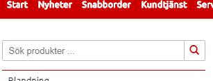 Sök artiklar Det finns två sökfunktioner att använda för att hitta artiklar. 1- Övergripande sök överst navigationsträdet. 2 - Listbaserad sök för att hitta rätt artikel i någon form av lista. Tex.