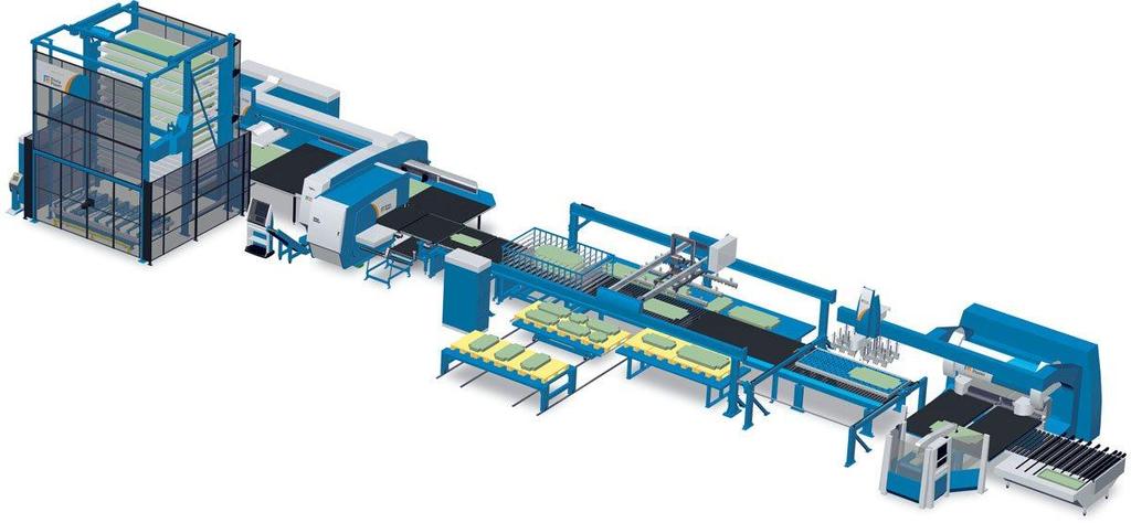 Flera nyheter kommer att visas: Integrerad robotiserad bockcell (BCe Smart bockmaskin + ep-0520 kantpress) 3D fiber laser system - Laser Next 2141 2D fiber laser maskin - Laser Genius 1530 +