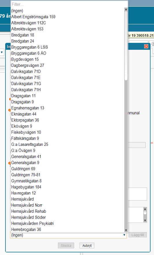 Lägga till mottagare En del kommuner har valt att inte ha automatiska