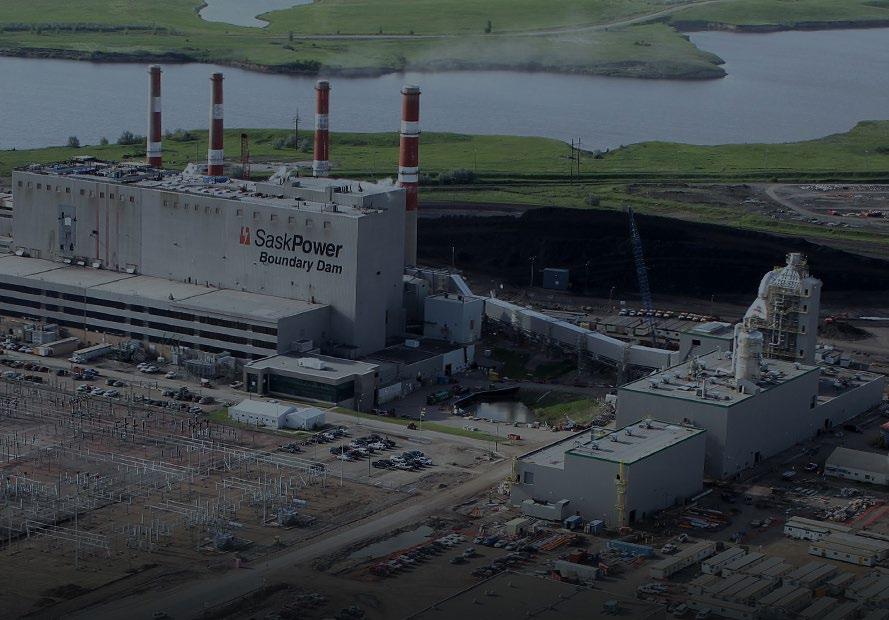 Boundary Dam, Canada. 115 MW e Koldioxidinfångning, exempel Kolkraftverk med CO 2 -infångning: 1 Mton CO 2 /år I drift sedan oktober 2014.