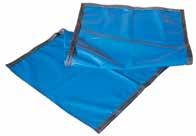 Dessutom motverkar materialet nedåtglidning. ReadyLett glidlakan bäddas in i sängen som ett vanligt lakan, med den glatta ytan mitt i sängen.