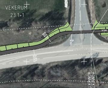 Lokalisering och utformning Sektion 0/440 0/490 (Passage Giselbergsvägen)