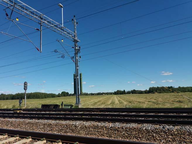 VÄRING Lokalisering till godsflöden och noder; ca 1,5 mil från Skövde. Ca 1,5 mil förlängning av järnvägsflödet söderut.