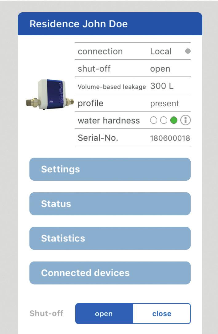 Om SafeTech Connect stänger av systemet avbryts självinlärningsfasen. I detta fall måste självinlärningsfasen startas om.