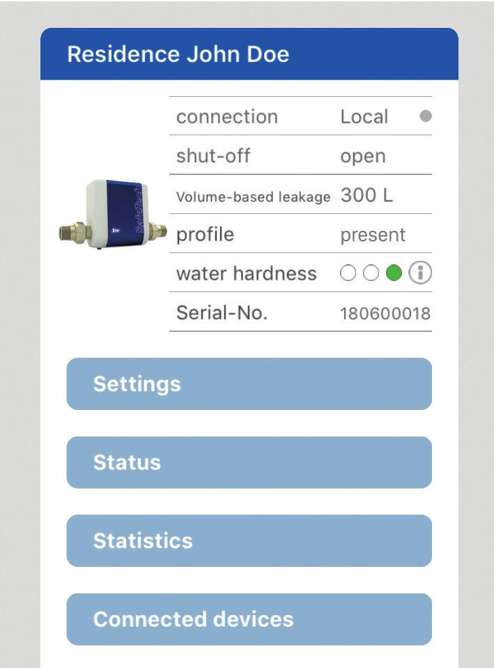 Motverka vattenhårdhet genom att installera vattenmjukgörararen LEX Plus 0 Connect och skydda din