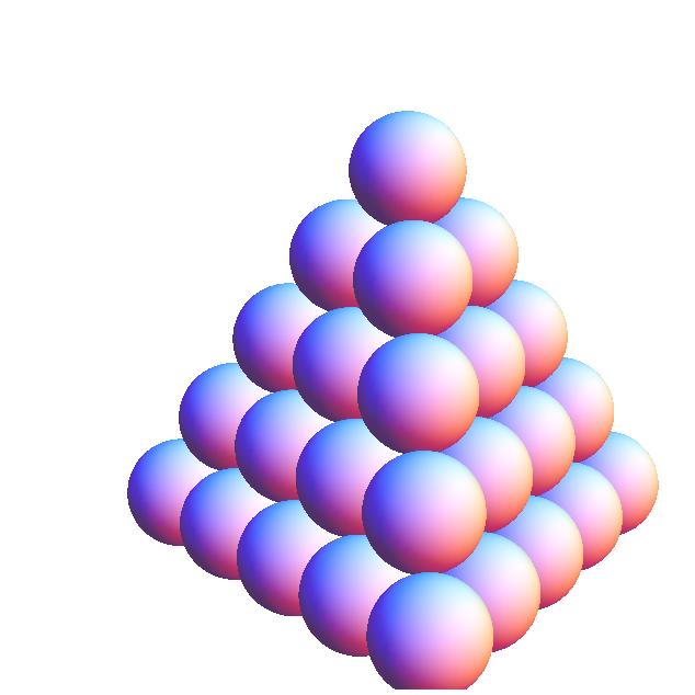 n 0 0 1 1 pyramidtal 4 0 + 1 + 3 3 10 0 + 1 + 3 + 6 4 0 0 + 1 + 3 + 6 + 10 5 35 0 + 1 + 3 + 6 + 10 + 15 En