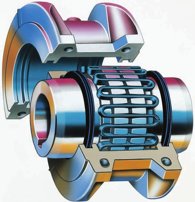 Steelflex stålbandskopplingar Steelflex en enkel kostnadseffektiv koppling Falks namn är synonymt med stålbandskopplingar som sträcker sig upp till 932 000 Nm.