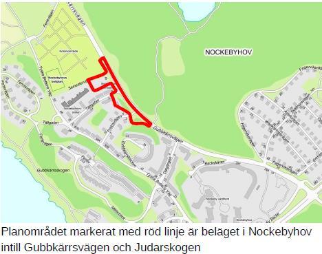 Sida 2 (7) Bakgrund Planområdet i stadsdelen Nockebyhov är beläget ca två kilometer från Brommaplan en i översiktsplanen 2010 utpekad tyngdpunkt.