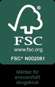 1 FSC:s varumärken och grafisk profil Exempel på hur komponenterna kan visas tillsammans: Din FSC-licenskod ska alltid finnas med när du använder FSC:s märken.