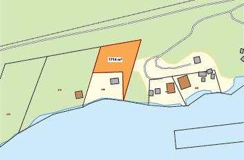 9 (28) Önskat tillköp/ Utökning orange markering Önskat tillköp/utökning omfattande 1 714 m2.
