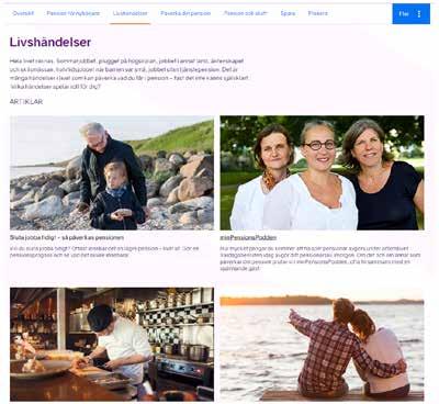 Handbok minpension Svensk Försäkring och dess medlemsbolag ingått liksom Pensionsmyndigheten, Konsumenternas Försäkringsbyrå med flera. 3.4.
