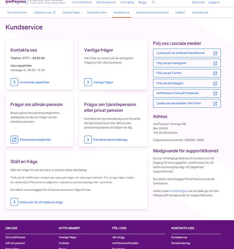 16. Kundservice Frågor besvaras av vår kundservice på telefon 0771-89 89 89. Du betalar ordinarie samtalstaxa för ditt samtal.