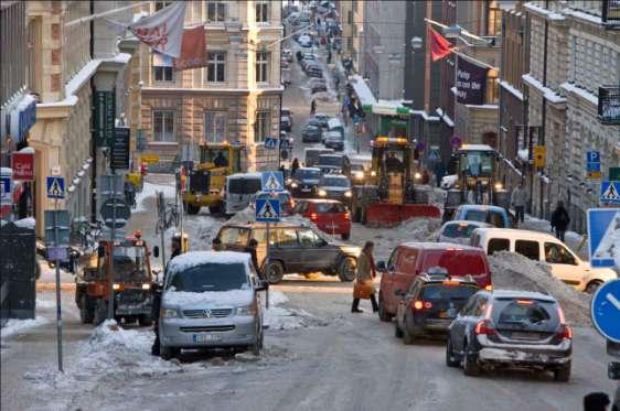 av snö har erhållits vid andra entreprenadupphandlingar.