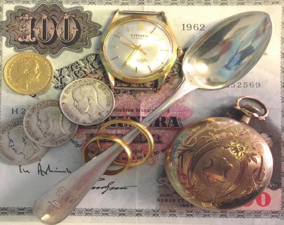 00 20 kr guld 3230 kr 10 kr guld 1615 kr 5 kr guld 825 kr 50 kr 1975-76 96 kr 10 kr 1972 58 kr 5 kr före 1972 28 kr 2 kr före 1942 46 kr 2 kr före 1968 22 kr