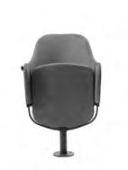 ZEN AUDITORIUM 5600 DESIGN ÅKE AXELSSON 2010 Hörsalsstol med fällbar sits. Klädd sits och rygg i tyg eller läder. Ställkostnad 18500: netto vid beställning av färre än 50 stolar.
