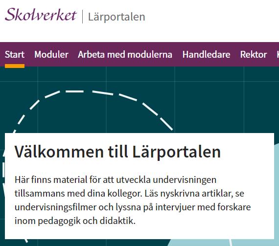 Var hittar du Skolverkets resurser?