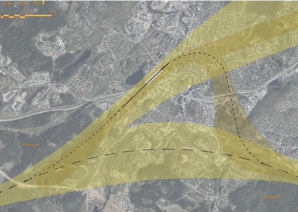 Borås Stad lyfter även att den generella detaljeringsnivån på lokaliseringsutredningen med stora korridorer gör jämförelsen mellan korridorerna svårbedömda.
