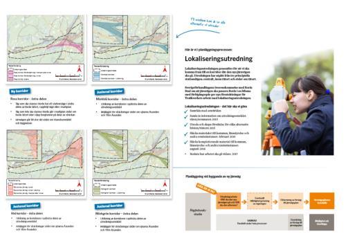 Informationsblad i pappersformat har även skickats ut om hela projekt