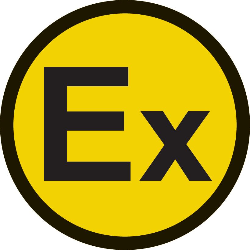 Flexfilter EX är avsedd att vara en del av ett utsugssystem som suger material med följande egenskaper: - Dammexplosionsklass: St1 och St2 - Pmax: 10 bar - MIE (minsta tändenergi)> 3 mj - MIT