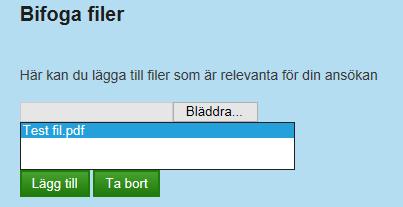 10(15) 16. Nu är filen tillagd. 17.