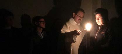 EARTH HOUR FÖR TREDJE GÅNGEN En gång är ingen gång, två gånger är en vana För tredje året i rad ordnade Hult-Edshults församling en stilla samling i kyrkan under Earth hour.