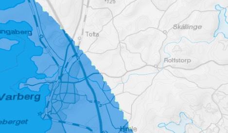 Tidigare kustlinjer Istiden varade i nästan 100 000 år och isens utbredning var som störst för 20 000 år sedan då hela