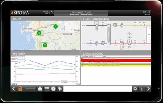 WideQuick är en skalbar och komponentbaserad mjukvara som används som både HMI-/SCADA-system inom Automation och som PSIM-system inom Säkerhet.