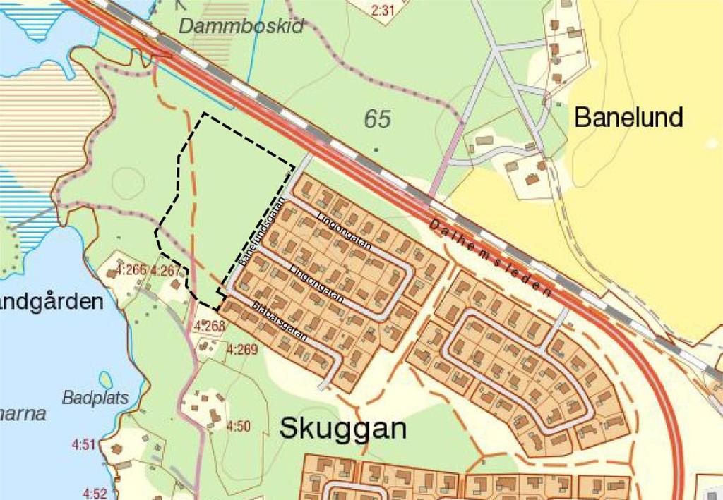 2 (18) INLEDNING Sammanfattning Planprocessen bedrivs med standardförfarande i enlighet med Plan- och bygglagen (PBL 2010:900). Planområdet ligger väster om Banelundsgatan i bostadsområdet Skuggan.