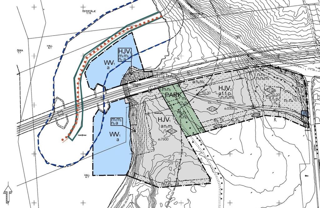 Södertälje kommun Samhällsbyggnadskontoret Planenhet 3 (4) Ankringsförbudets påverkan på detaljplanen för Hall 4:3 och Tysslinge 1:28 m.fl.