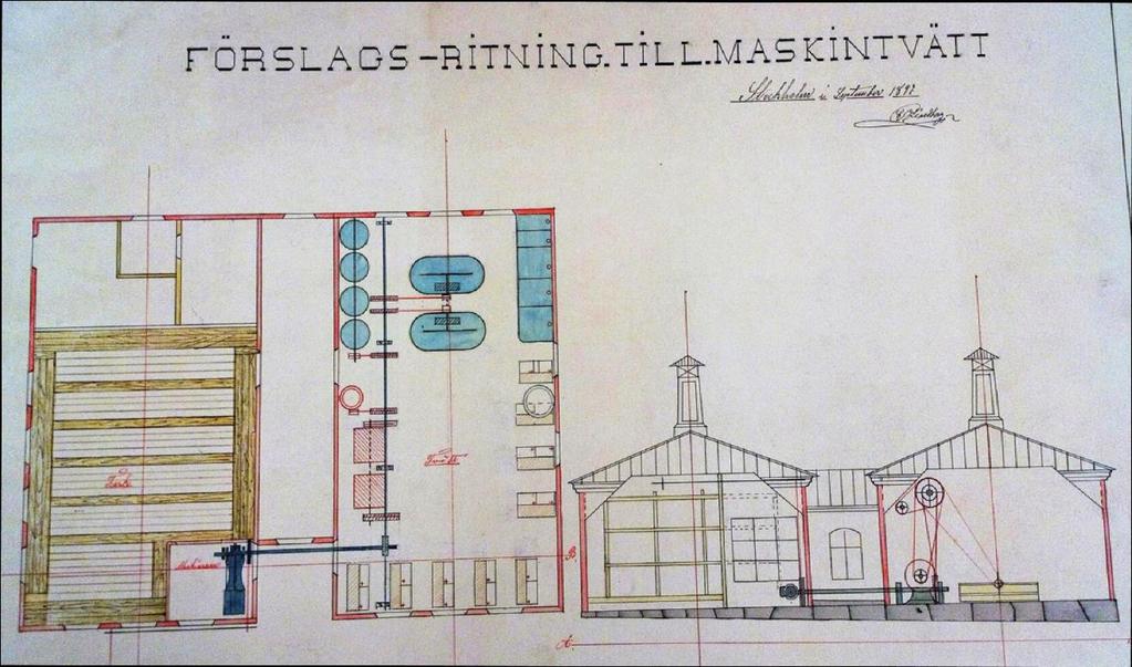 Hus 18 C Hus 18 B Lägenhet 1001 Tork-Hus Tvätt-Hus Lägenhet 1002 Fig.