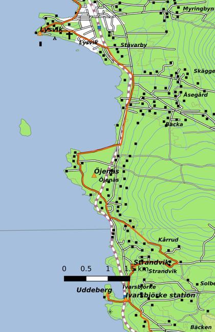 ENAVANDRARNA 2020-02-09 Sida 8 (10) VANDRING 3 Fryksdalsleden delsträcka 5, Ivarsbjörke - Lysvik Sträckan är 10 km.