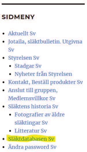 Arbetet med att digitalisera släktboken startades 2009 och ännu januari 2015 gjordes den sista namnkontrollen.