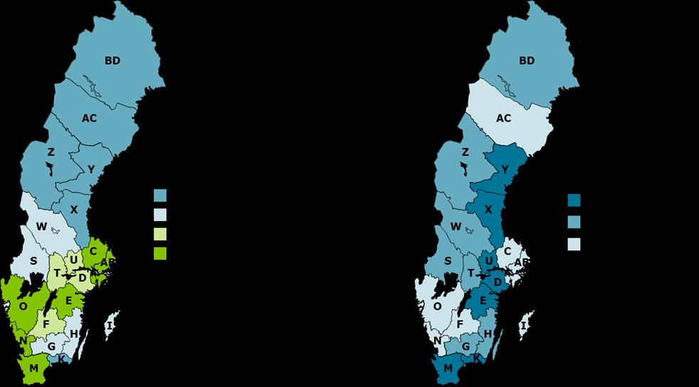 12 Sammantaget beräknas omkring 9 200 personer vara arbetslösa och den relativa arbetslösheten beräknas uppgå till 7,9 procent det fjärde kvartalet 2018.