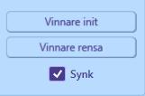 Ändra ranking genom sortering o Om fliken har inställningen Följ häst aktiverad så kan du rangordna hästarna enligt deras poängvärden genom att klicka på knapparna med texten Sortera 123 för stigande