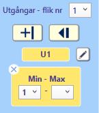 Hantering av systemram i flik sortering Drag and drop är endast aktivt om sorteringsordningen är Min ranking.