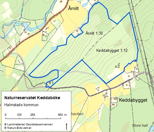 Beslut 1 (12) 2020-03-02 511-2511-12 Bildande av naturreservatet Keddaböke i Halmstads kommun. Beslut Länsstyrelsen i Hallands län beslutar med stöd av 7 kap.