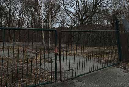 och former i landskapet. Planförslagets byggnader skapar en markant gräns mot landskapsrummet i väster.