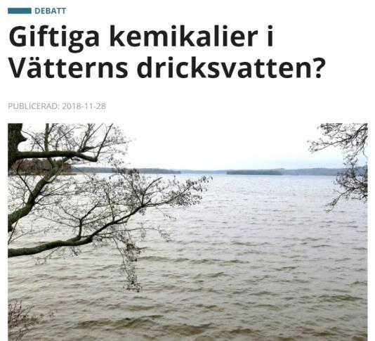 I samtliga frågor (Tabell 21) i/kring Vättern som har med Försvarsmakten att göra är det stor oro och uppmärksamhet. Flertal gruppering har stort intresse i att följa utvecklingen.