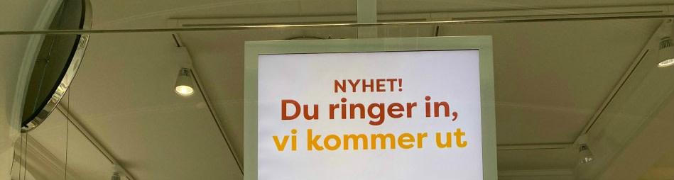 Kronans Apoteks nya tjänst Du ringer in, vi kommer ut lanseras på närmare 140 av kedjans apotek.