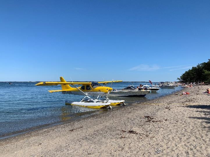 Enligt uppdaterad prognos hade nu värmen även kommit ut i skärgården och hunnit vara där ett par dagar. Vi tyckte därför att det var dags att bege sig ut, igen.