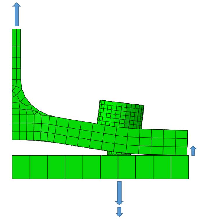 6. Discussion behaviour of the T-stub, as expected. It is known that ultimate load changes with dimension, but the impact selected properties made, was remarkable.