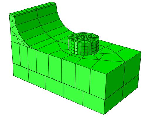 1 and summarized in Table 4.2. This model was set as standard and the impact of the parameters were investigated w.r.t. running time and ultimate load accuracy individually.