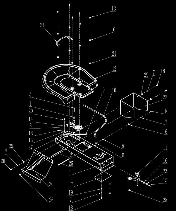 Sprängskiss: Fig 2 4 RES