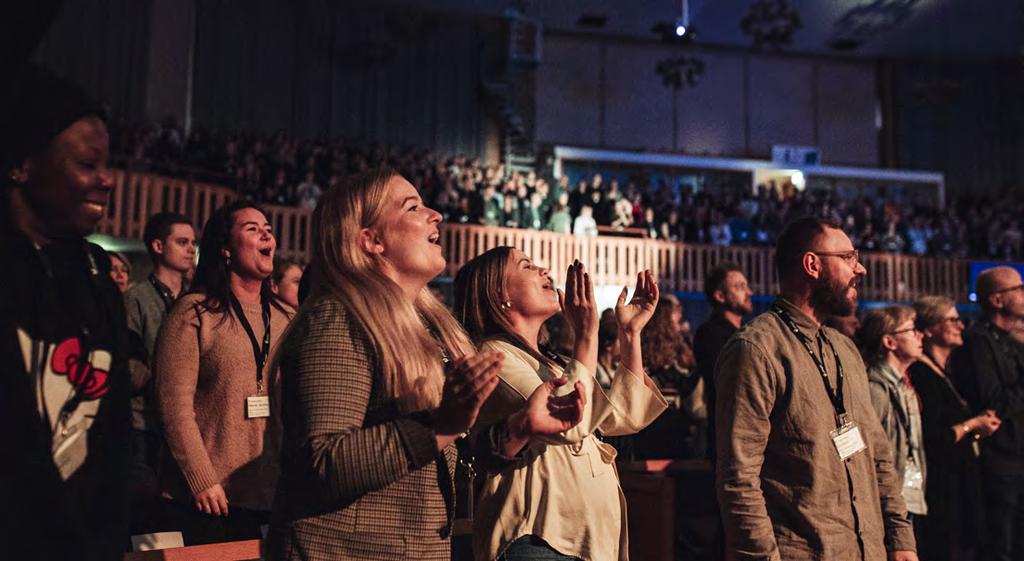 NYHETER FRÅN PINGST Nr 3 2020 Foto: Sara Svahn Närmare 2700 personer deltog i förra årets Pingst Ledare, som hölls i Umeå, Västerås och Jönköping.