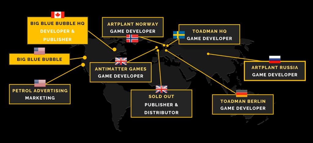 EN INTERNATIONELL SPELGRUPP Enad Global 7 AB (tidigare Toadman Interactive AB) med säte i Stockholm, har sedan starten 2013 haft som affärsidé att utveckla spel till en växande konsumentmarknad för