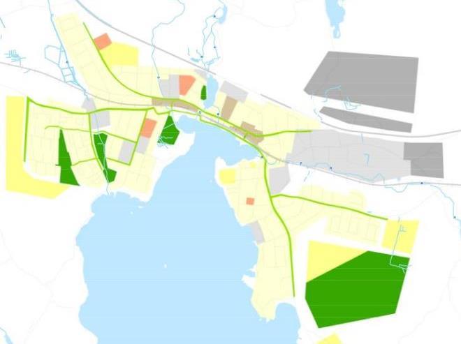 11(16) Detaljplanen möjliggör en förtätning av bostäder, en ökad byggrätt för befintliga bostäder i form av ytterligare ett våningsplan, samt en utveckling av naturmark till bostadsmark.