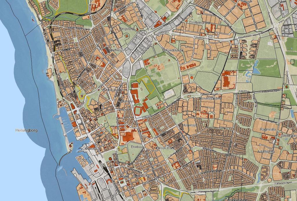 Detaljplan för del av fastigheten Barrikaden 2 med flera, Fredriksdal Helsingborgs stad Underlag för planuppdrag Syfte och process Detaljplanens syfte Syftet med detaljplanen är att möjliggöra